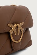 Pinko torebka crossbody damska skórzana bordowa 100039 A0F2