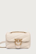 Pinko torebka crossbody damska skórzana biała 100040 A0F2