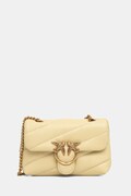 Pinko bőr táska bézs, 100040 A0F2