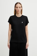 Polo Ralph Lauren t-shirt in cotone donna colore nero 211898698