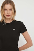 Lacoste tricou din bumbac culoarea albastru marin, TF5538