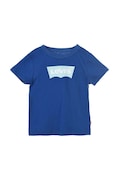 Levi's t-shirt dziecięcy kolor niebieski z nadrukiem