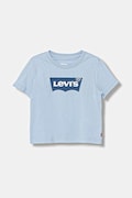Levi's t-shirt bawełniany dziecięcy kolor niebieski z nadrukiem 8E8157