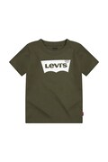 Levi's T-shirt dziecięcy bawełniany BATWING TEE zielony 8E8157