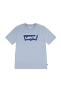 Levi's t-shirt bawełniany dziecięcy kolor niebieski z nadrukiem 9E8157