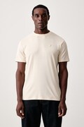 Guess T-shirt męski z bawełną HEDLEY beżowy Z2YI12 JR06K