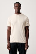 Guess T-shirt męski z bawełną HEDLEY beżowy Z2YI12 JR06K