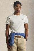 Polo Ralph Lauren T-shirt basic męski bawełniany beżowy 710671438