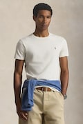 Polo Ralph Lauren basic tričko pánske bavlnené béžové 710671438