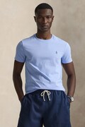 Polo Ralph Lauren t-shirt bawełniany męski kolor niebieski gładki 710671438