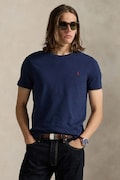 Polo Ralph Lauren T-shirt basic męski bawełniany granatowy 710671438