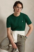 Polo Ralph Lauren T-shirt basic męski bawełniany zielony 710671438