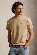 Polo Ralph Lauren T-shirt basic męski bawełniany brązowy 710671438