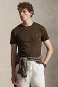 Polo Ralph Lauren T-shirt basic męski bawełniany brązowy 710671438