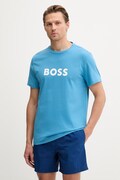 BOSS męski bawełniany T-Shirt RN niebieski 50491706