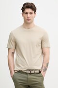 BOSS tričko pánske s bavlnou Tiburt 240 béžové 50452680