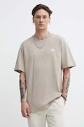 Dickies tricou din bumbac culoarea bej, cu imprimeu
