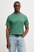 Michael Kors t-shirt bawełniany męski kolor zielony gładki CF15FJ2C93
