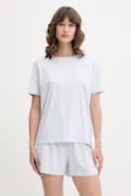 BOSS футболка жіноча бавовняна з еластаном CI T-Shirt блакитна 50510322