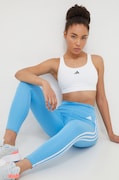 Спортен сутиен adidas Performance TLDRREACT в бяло с изчистен дизайн IT6682