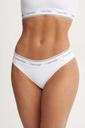Μαγιό σλιπ μπικίνι Calvin Klein χρώμα: άσπρο
