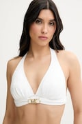Zgornji del kopalk MICHAEL Michael Kors HALTER BIKINI TOP rdeča barva, MM7M161