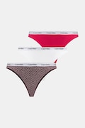 Calvin Klein Underwear stringi 3-pack kolor różowy 000QD5209E
