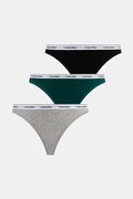 Tanga Calvin Klein Underwear 3-pack bílá barva, 000QD5209E