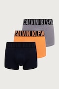 Calvin Klein Underwear боксерки мъжки от памук с еластан 3 броя оранжеви 000NB3608A