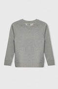 Guess bluza dziecięca kolor szary z aplikacją