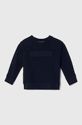 Guess bluza dziecięca kolor granatowy z aplikacją