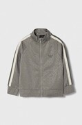 Detská mikina Emporio Armani šedá farba, vzorovaná