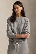 Polo Ralph Lauren bluza damska kolor szary gładka 211943006