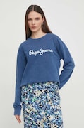Pepe Jeans bluza femei, cu imprimeu