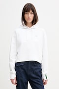 Lacoste sweatshirt blue color hooded smooth SF0281