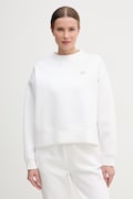 Lacoste bluza oversize damska z bawełną biała SF5614