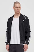 Кофта adidas Originals Classics SST Track Jacket чоловіча колір чорний з аплікацією IM4545