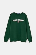Кофта Polo Ralph Lauren чоловіча колір зелений з принтом