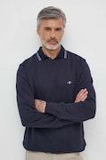 Gant bluza męska kolor granatowy z aplikacją