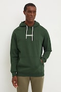 DC bluza barbati, culoarea verde, cu glugă, cu imprimeu, ADYFT03390