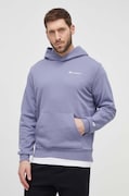 Champion bluza męska kolor fioletowy z kapturem gładka E20000