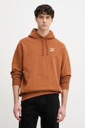 Puma felpa con cappuccio da uomo in cotone BETTER CLASSICS marrone 624241
