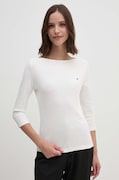 Tommy Hilfiger μακρυμάνικο Γυναικείο βαμβακερό λευκό WW0WW40589