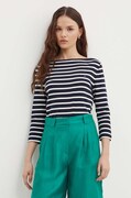 Tommy Hilfiger μακρυμάνικο Γυναικείο βαμβακερό σκούρο μπλε WW0WW40589