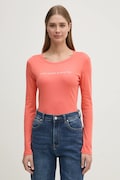 United Colors of Benetton longsleeve din bumbac culoarea violet, 3GA2E16G0