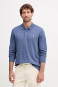 United Colors of Benetton longsleeve din bumbac culoarea alb, neted