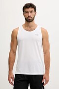 Under Armour t-shirt do biegania Streaker kolor biały