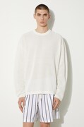 MKI MIYUKI ZOKU cotton longsleeve top Loose Gauge Long Sleeve white color smooth LOOSE.GAUGE.LONG.SLEEVE