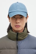 Samsoe Samsoe cotton baseball cap SAMSOE blue color smooth U24100012