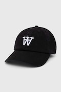Wood Wood cotton baseball cap Eli Embroidery black color 10000805.7083